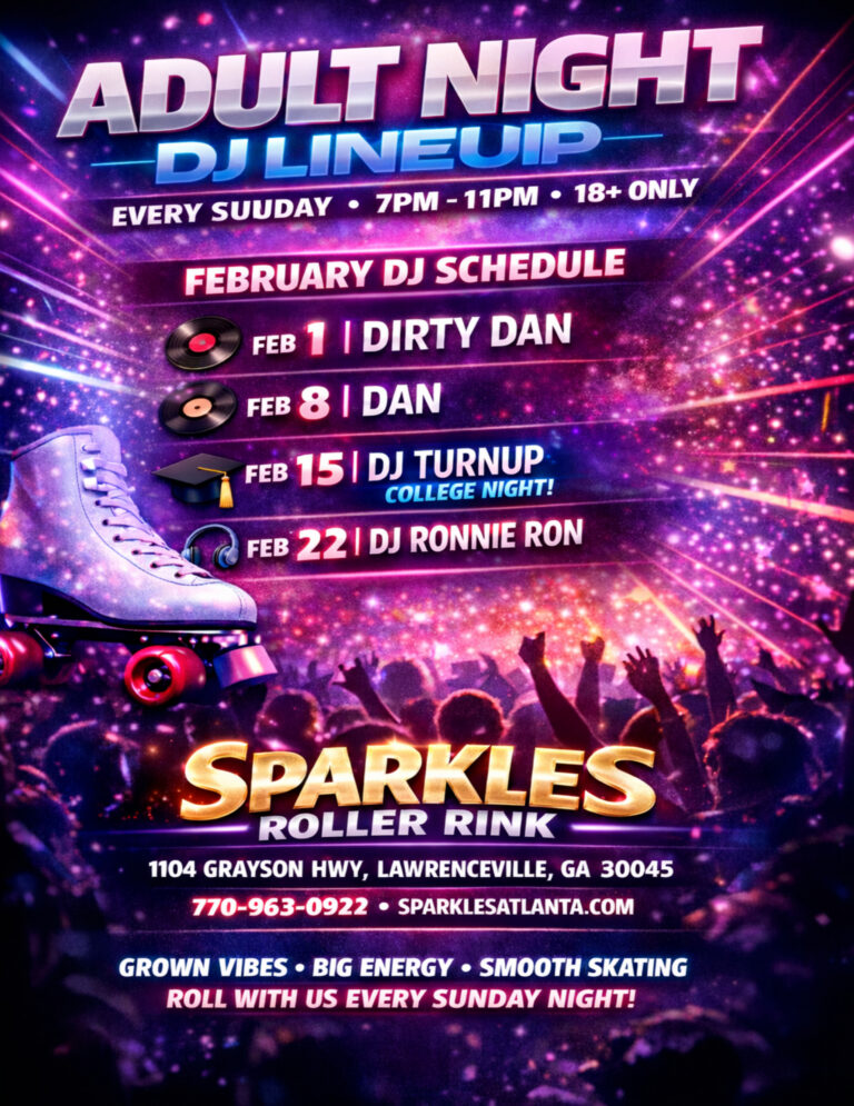 February Adult DJ Line Up