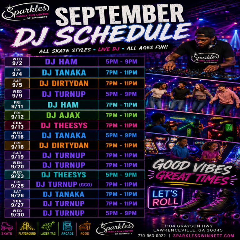 September DJ Schedule
